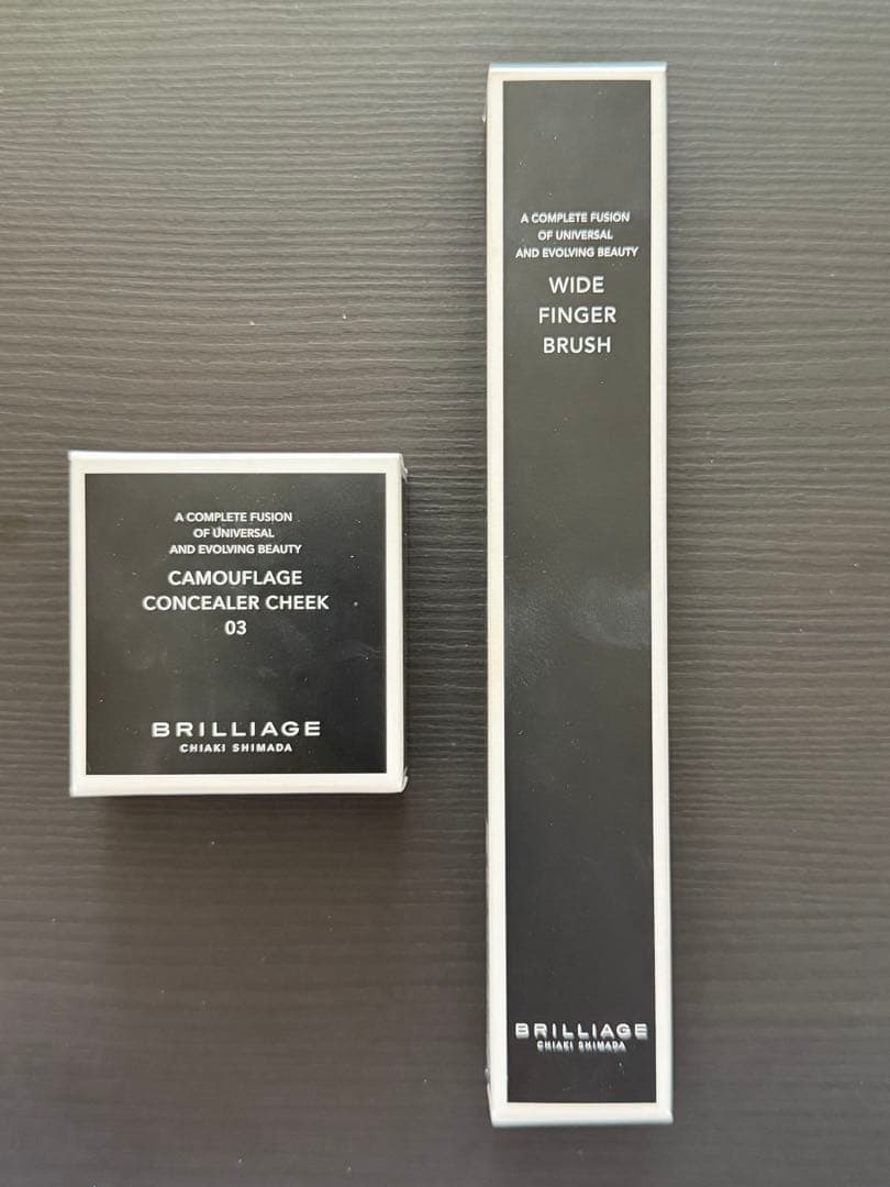 ブリリアージュ カモフラージュコンシーラーチーク#03ブラシ付きセット
