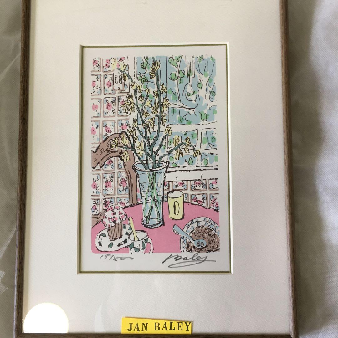 リトグラフ版画　ジャンバレー作品