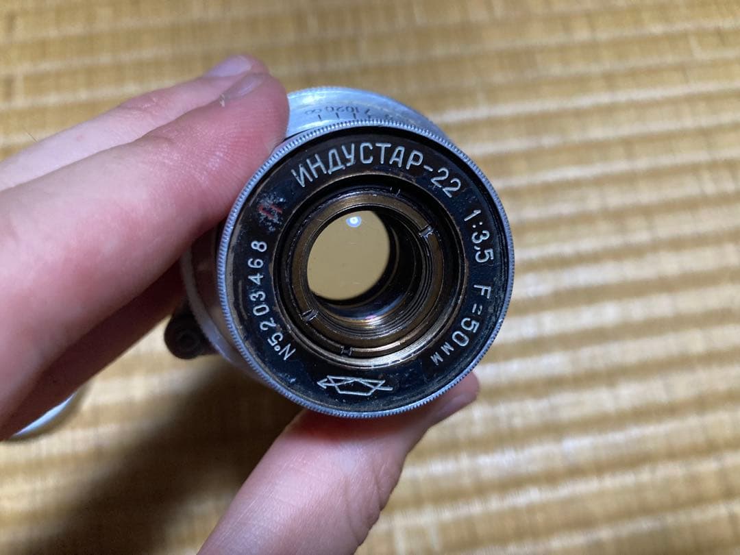 インダスター22 f3.5 初期型 L39マウント