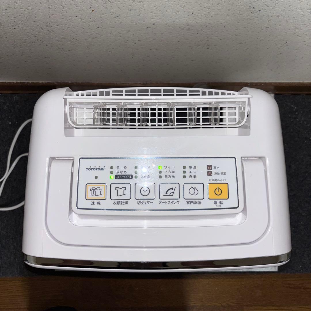 【2021年製】TOYOTOMI 衣類乾燥除湿機　TD-ZBS80L