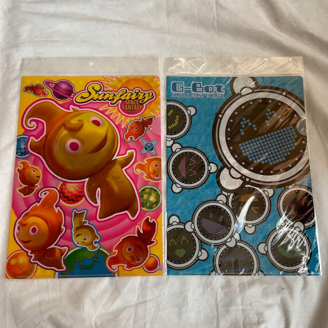 新品　ユニバーサルスタジオジャパン スペースファンタジー クリアファイルセット