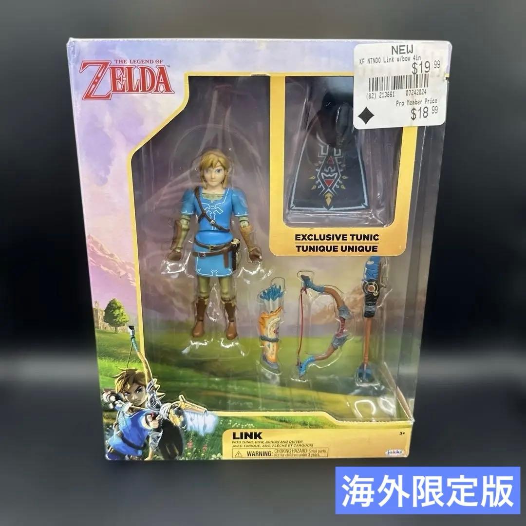 海外限定！ゼルダの伝説 リンク フィギュア リンク 任天堂公式ライセンス品