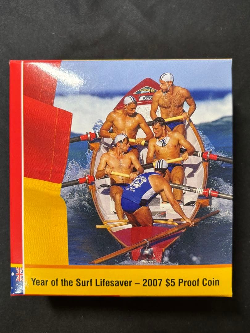 【純銀製】オーストラリア・サーフライフセーバープルーフ純銀36.9g！