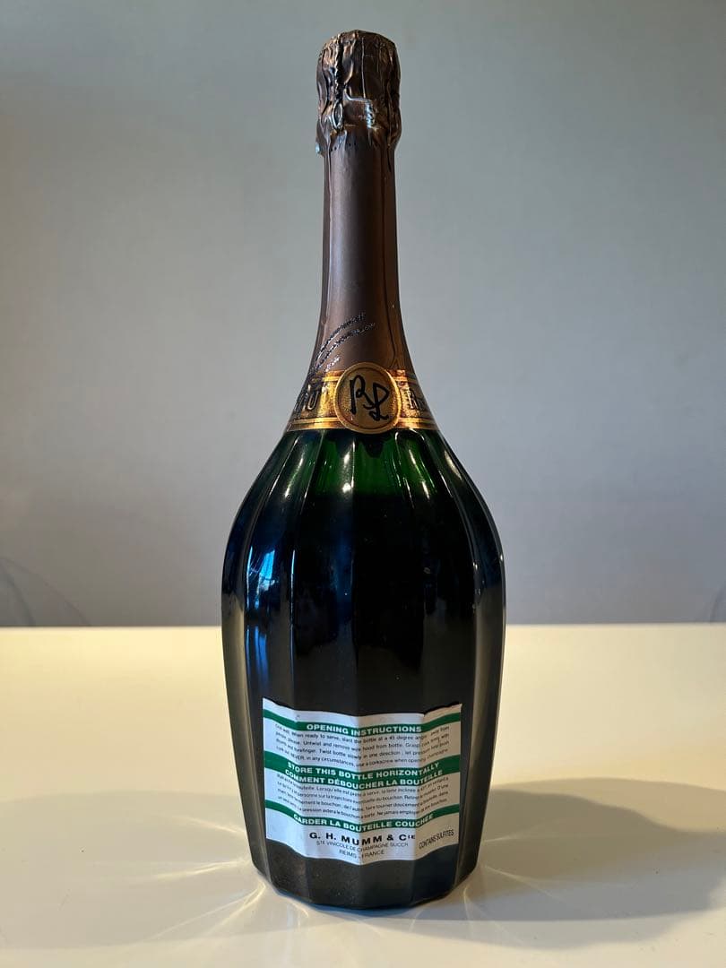 1982年 シャンパン G.H.Mumm Rene Lalouフランス