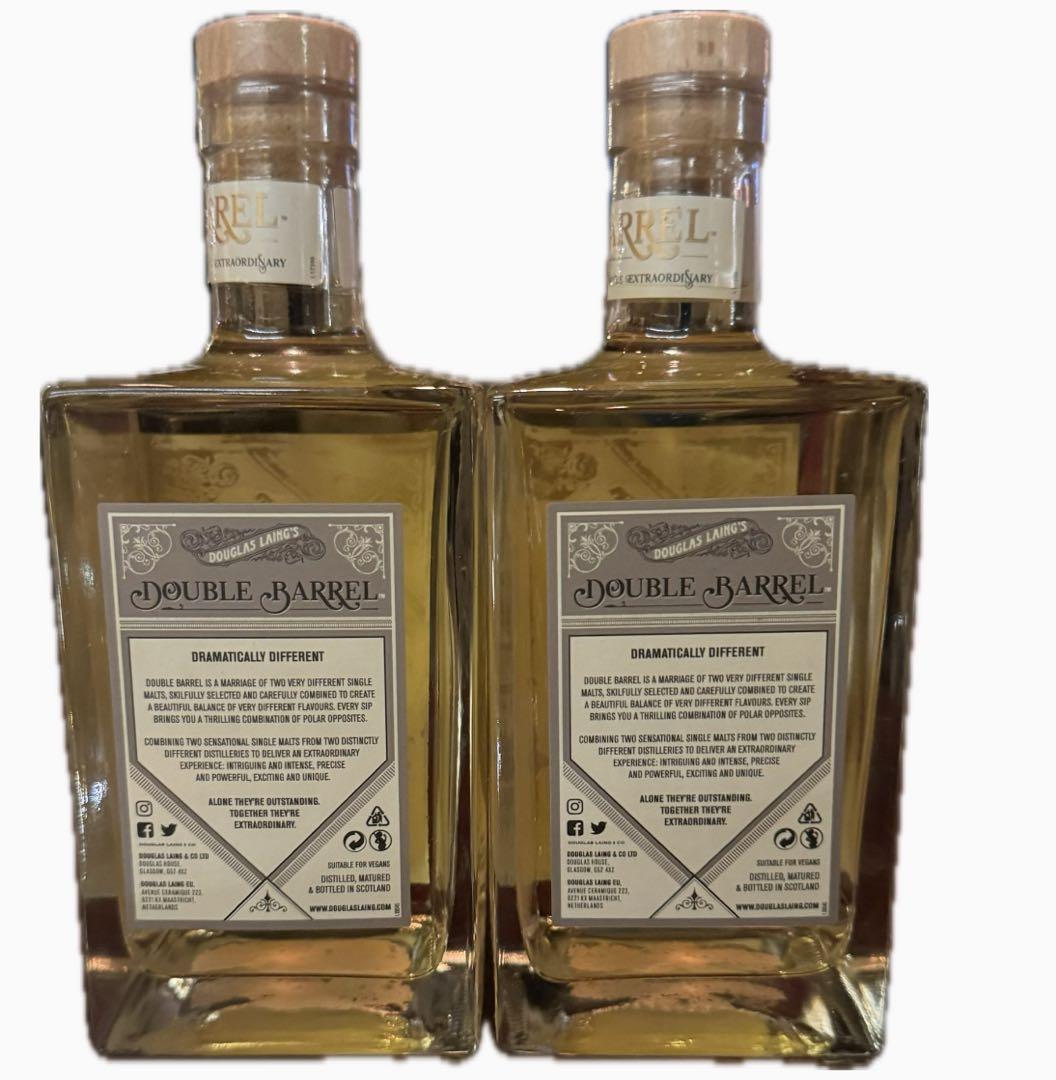DoubleBarrel アイラ&ハイランド スペイサイド&ローランド2本セット