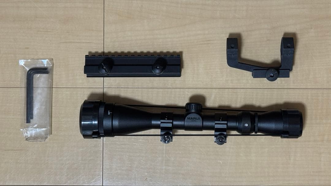 東京マルイ L96AWS ブラックストック＋純正スコープ＋純正マウント一式