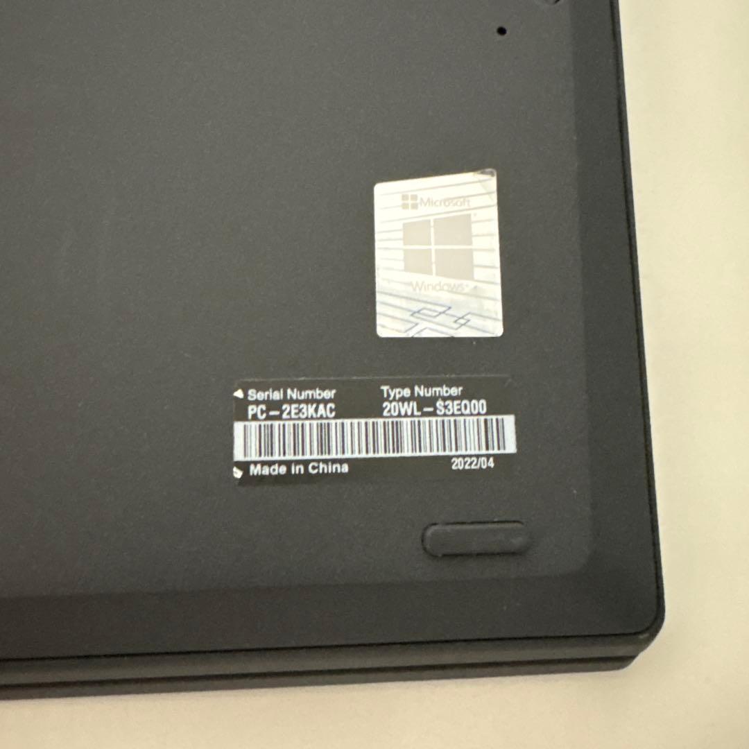 ThinkPad X13Gen2 i5メモリ16GB ⭐️バッテリー99.9%美品