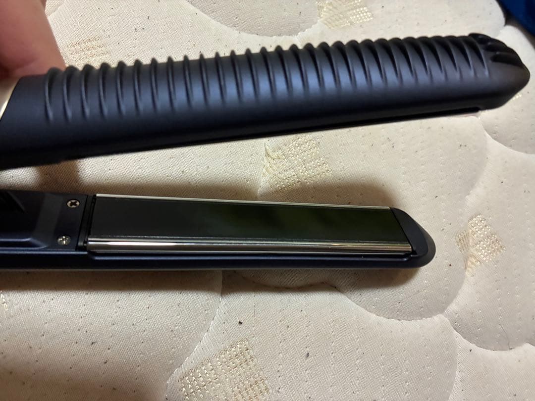 ヤーマン スムースアイロンフォトイオン 耐熱ポーチ付き へアアイロン ネイビー