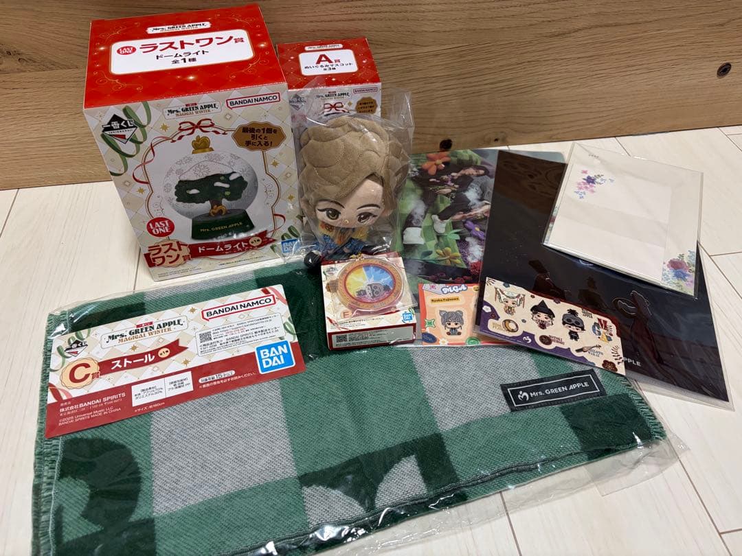 ミセス　1番くじ　ラストワン賞　A賞　C賞　E賞　H賞