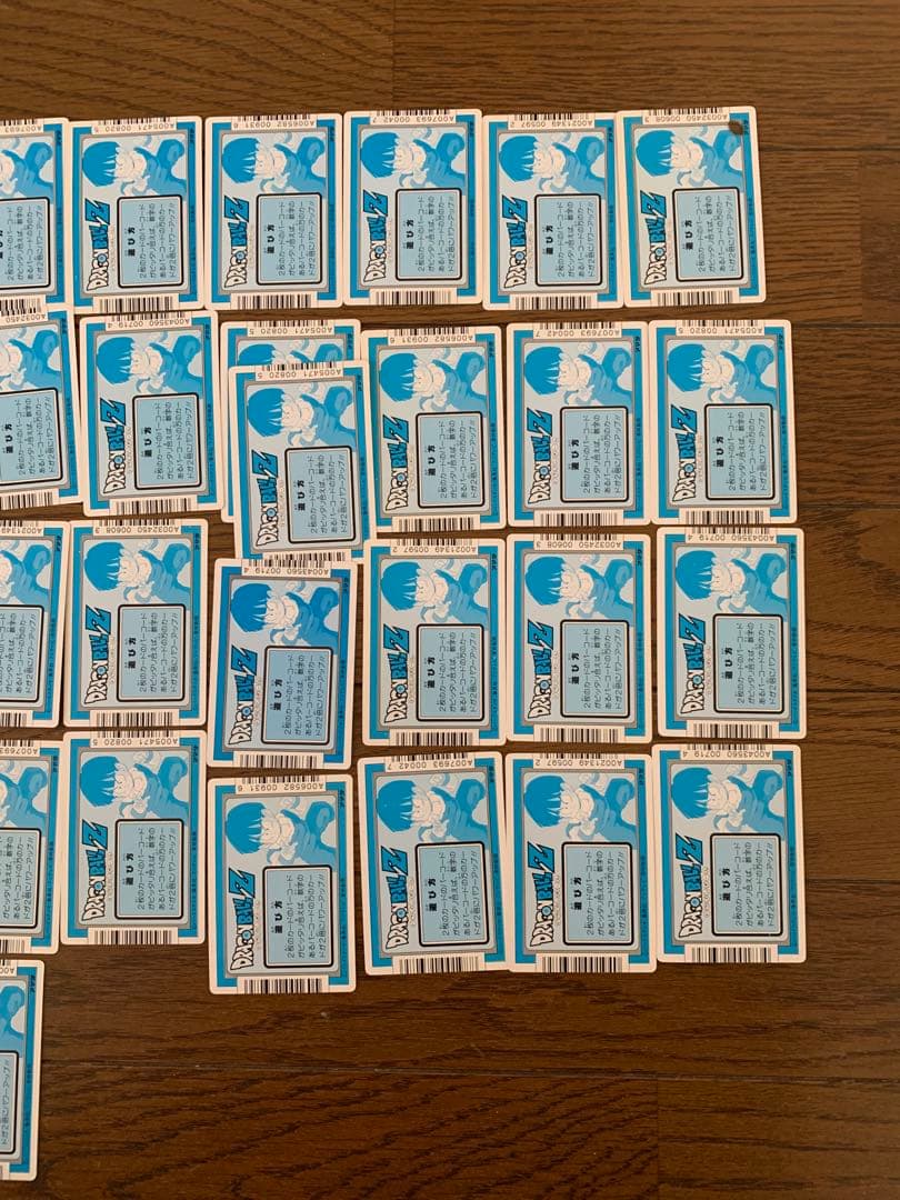 美品　連番　当時物　ドラゴンボールZ スクラッチ　カード　まとめ売り　セット