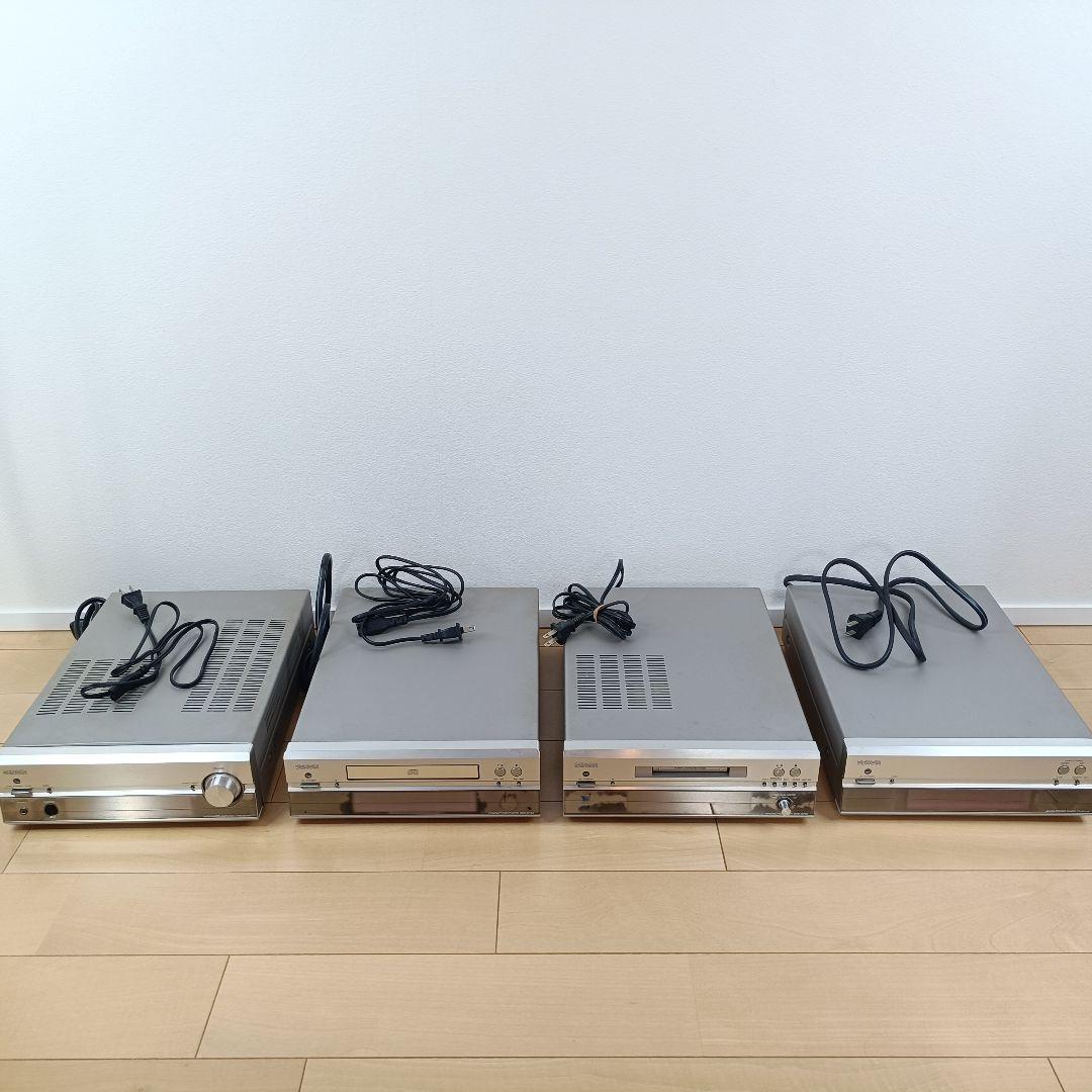 DENON PRESTA201SAシリーズ システムコンポ通電確認アンプCDMD