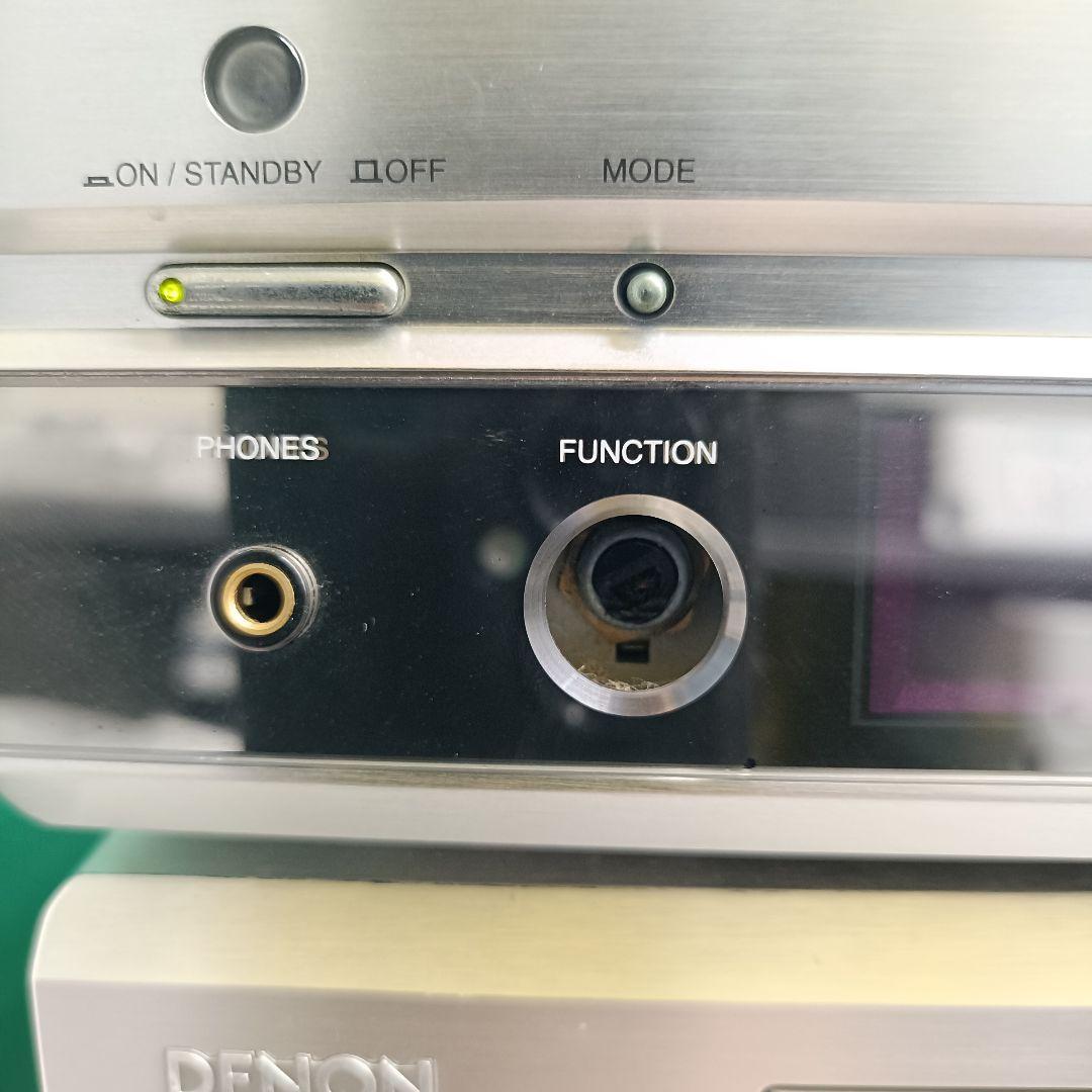 DENON PRESTA201SAシリーズ システムコンポ通電確認アンプCDMD