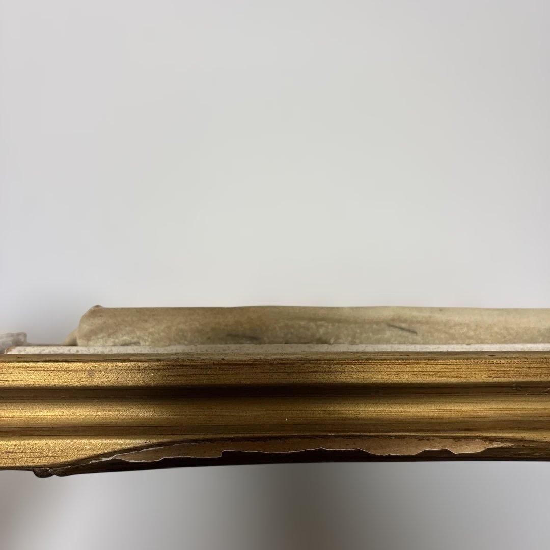 [￼作者不詳] 油彩画 船の風景