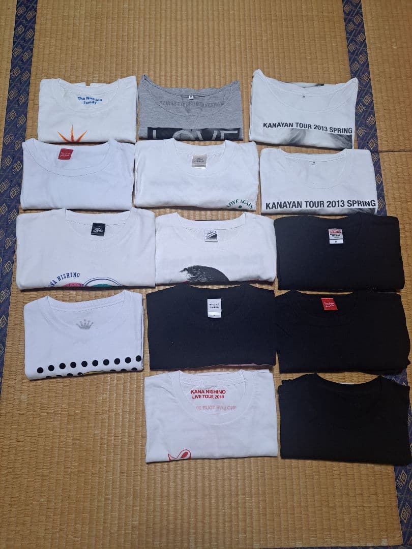 西野カナ Tシャツまとめ売り