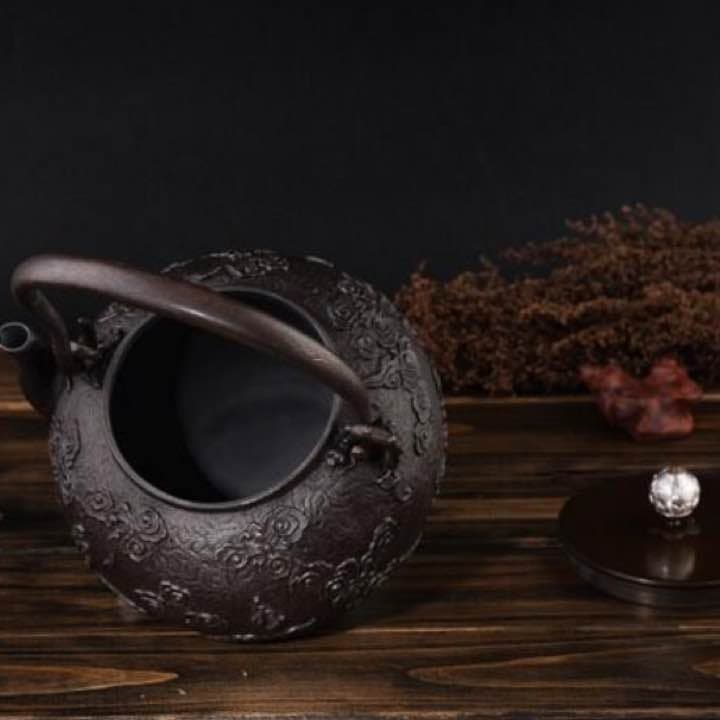 鉄器 急須 伝統工芸 手作り 鉄分補給 鉄瓶　YZS-037