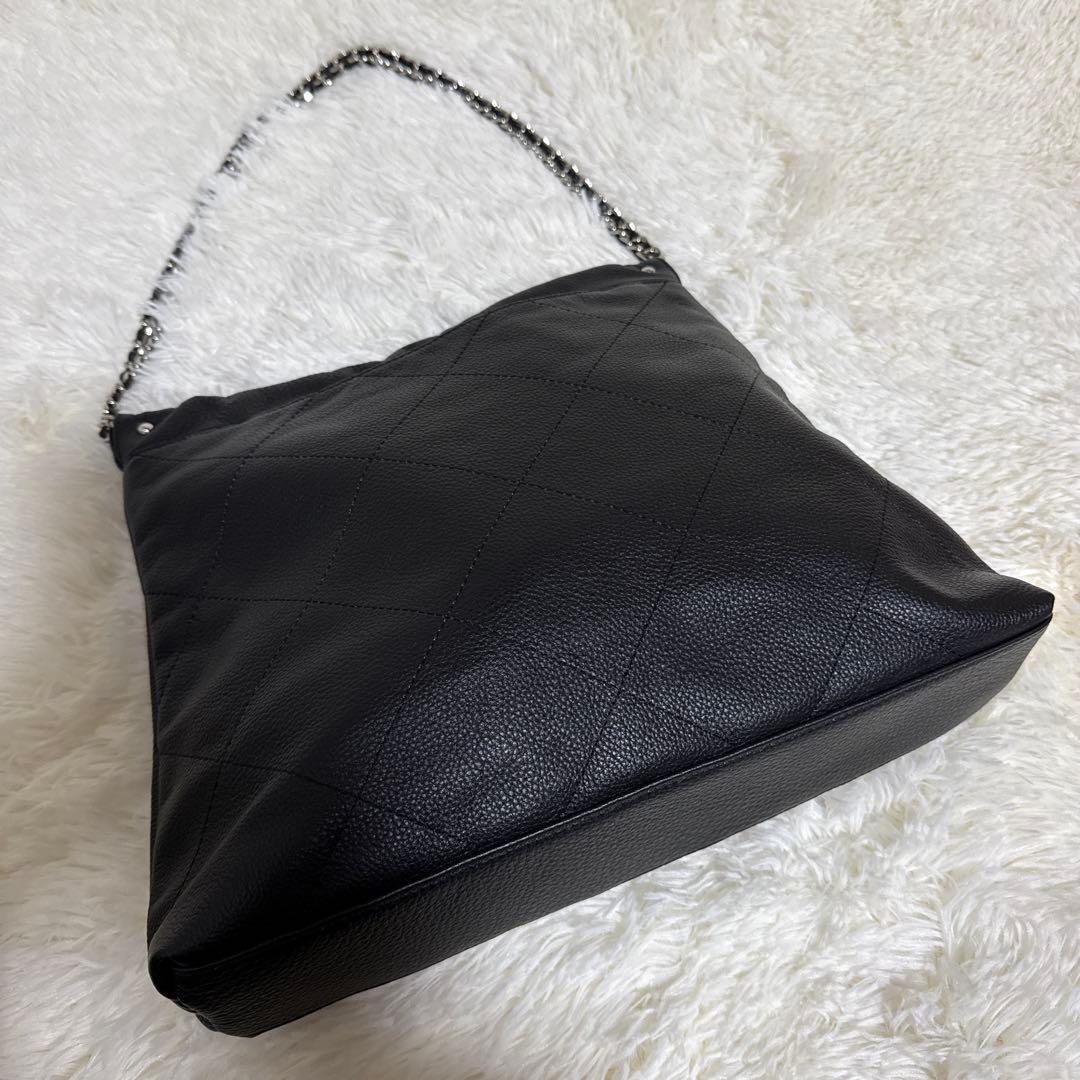 【HAYNY】本革 キルティング チェーンバッグ Barmed☆極美品