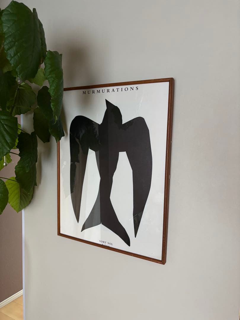 大きなインテリアアート　額絵　ポスター　額縁　検）ミナペルホネン　アクタス