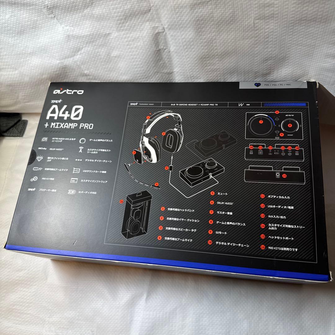ASTRO Gaming ヘッドセット A40TR+MixAmp Pro セット