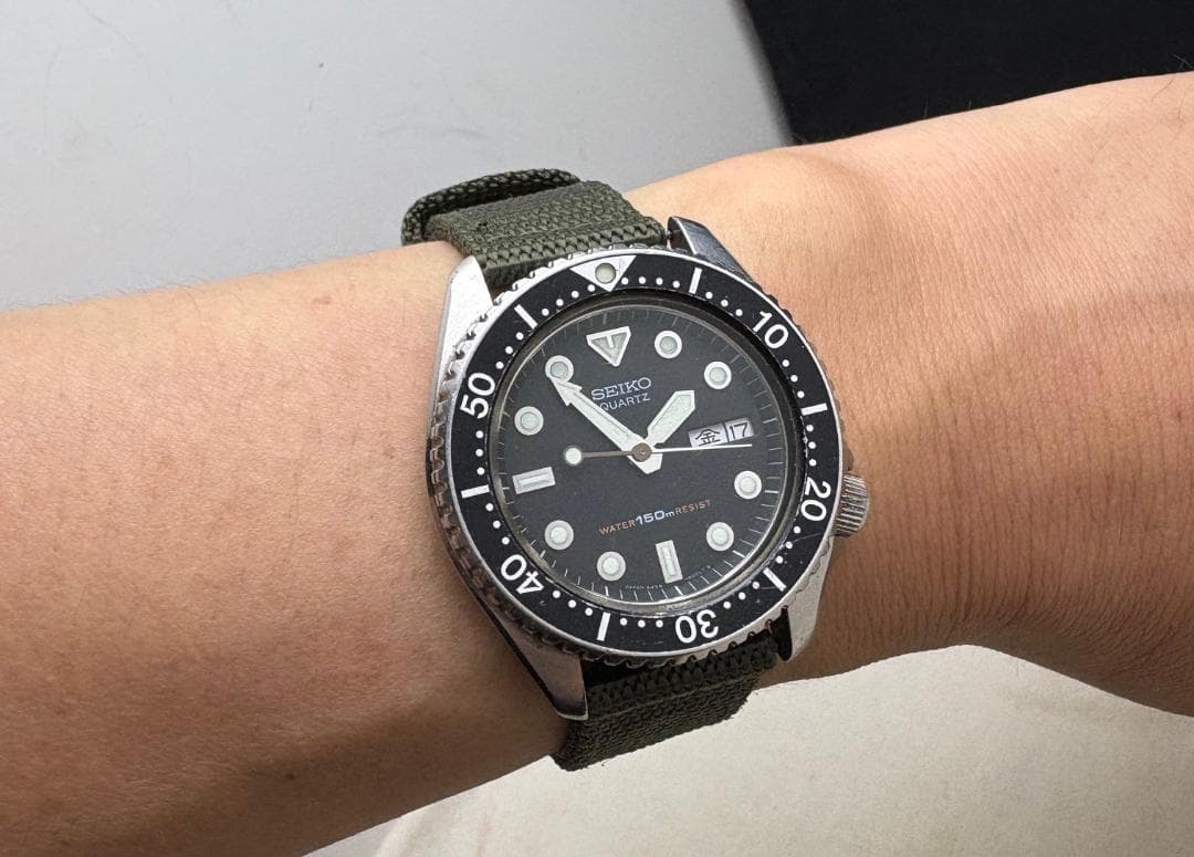 684/稼働 82年 セイコー 6458-6000 オールド ダイバー クオーツ