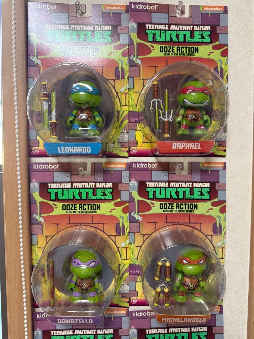 TMNT フィギュアセット ミュータントタートルズ