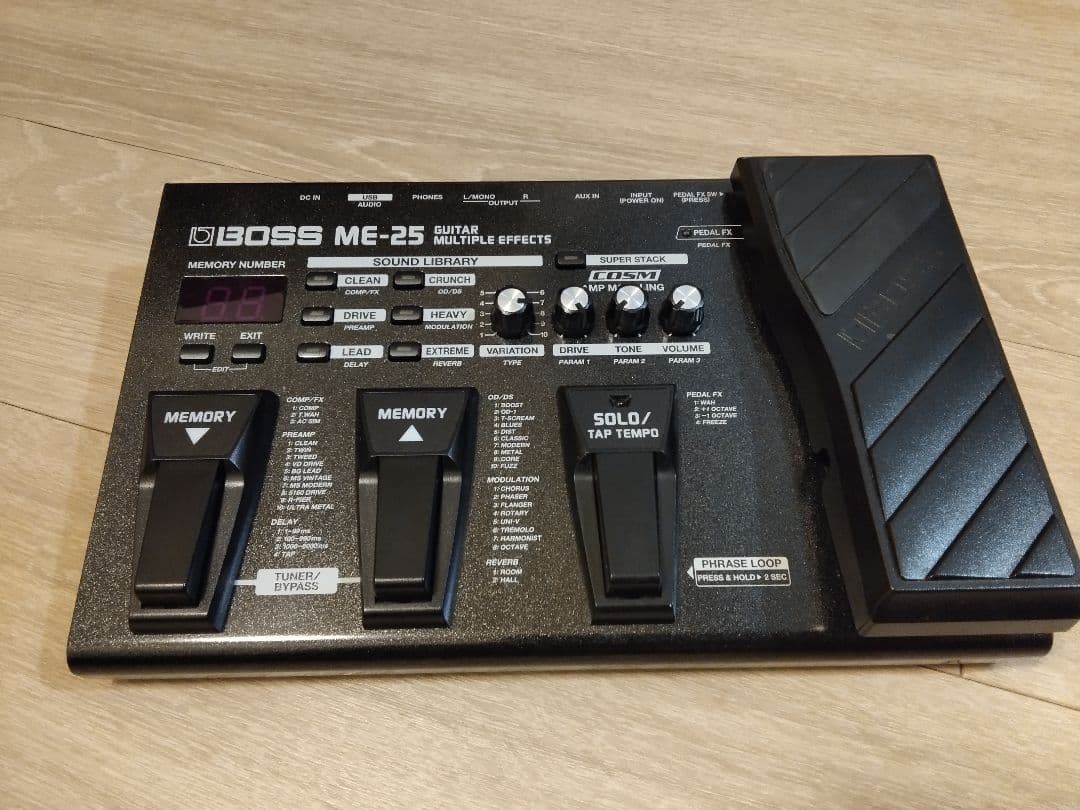 BOSS ME-25 ギターマルチエフェクター 動作OK
