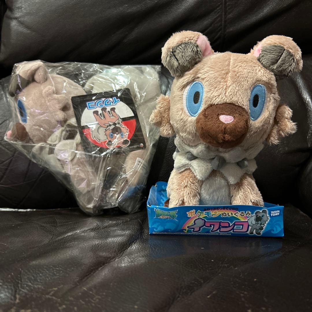 ふわっふわっのてざわり　ポケモンぬいぐるみ　イワンコ　タカラトミー　ポケセン
