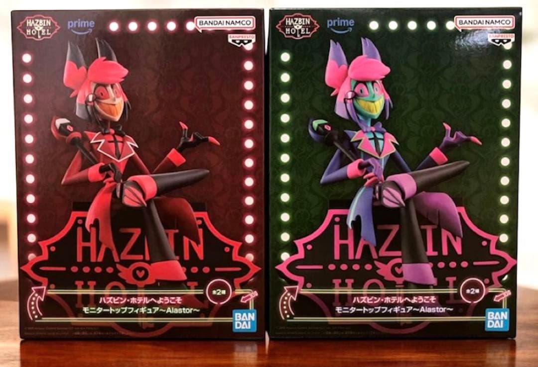 ハズビン・ホテルへようこそ　モニタートップフィギュア　アラスター　2種セット