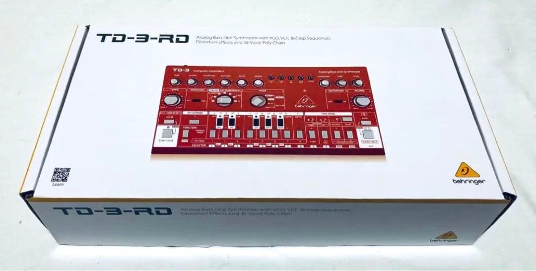 【新品同等】Behringer TD-3-RDアナログベースシンセサイザー