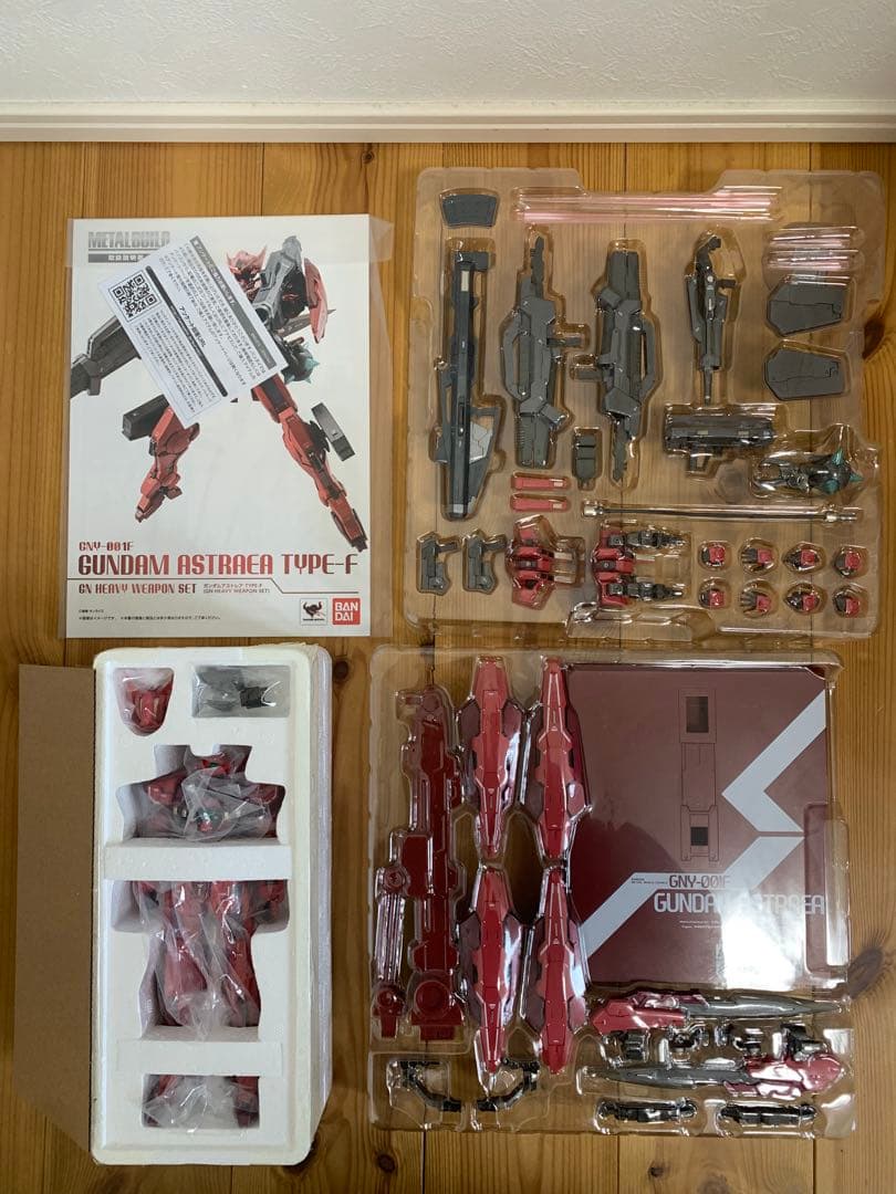 メタルビルド　ガンダムアストレアTYPE-F アヴァラングダッシュOP セット