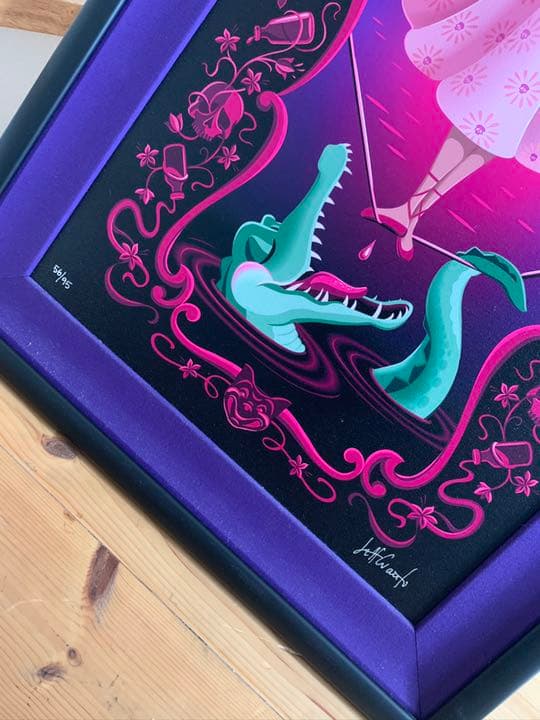 ホーンテッドマンション　絵　アート　ディズニー　レア　限定 ディズニーランド