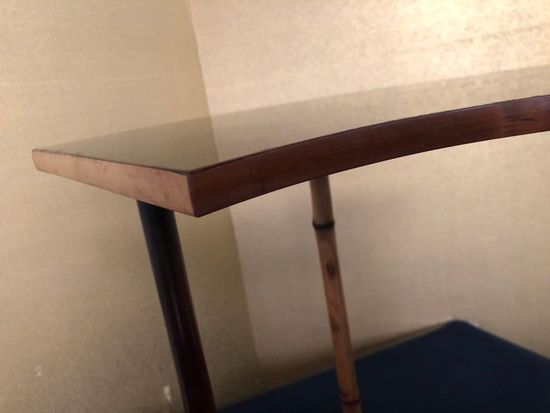 《R》茶道具 而妙斎好写 扇面棚 組立式 塗師川瀬表完 共箱 260121き6