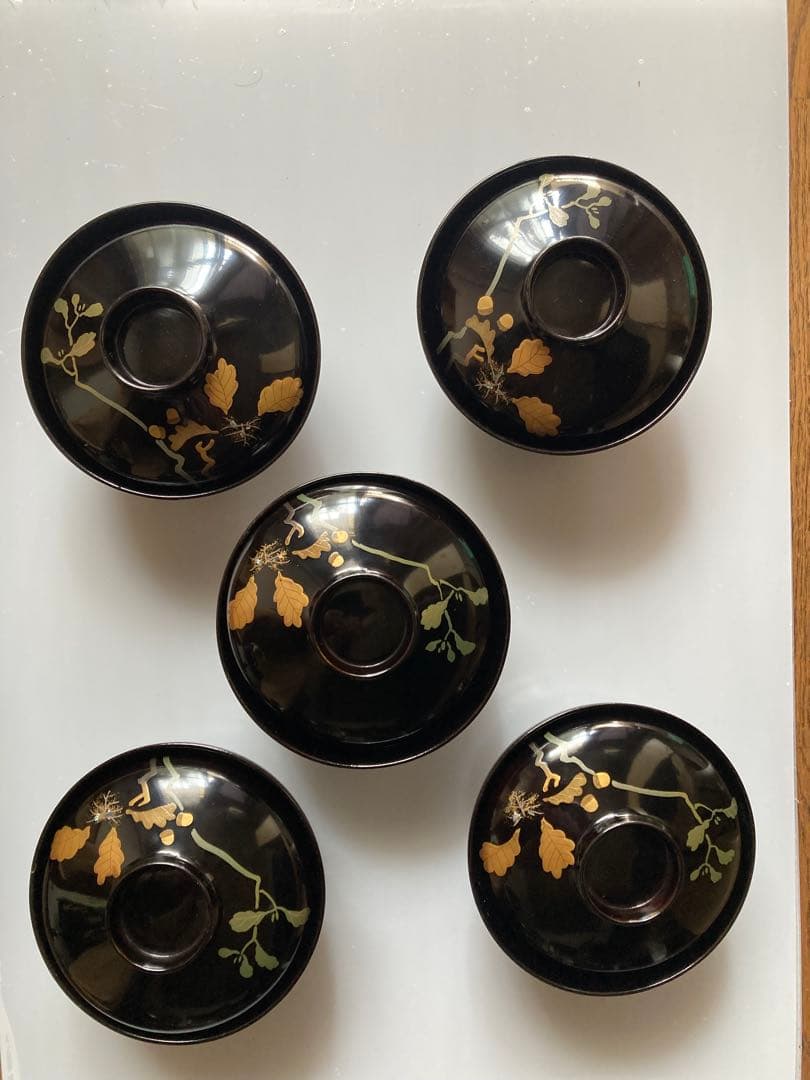 輪島塗 椀 5客セット