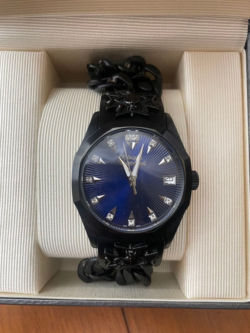 Vivienne Westwood アナログ時計　チェーンマイユ