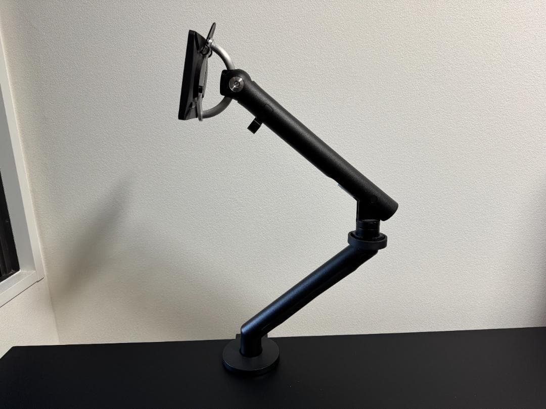 Flo モニターアーム（ブラック）＋ スプリットクランプ セット