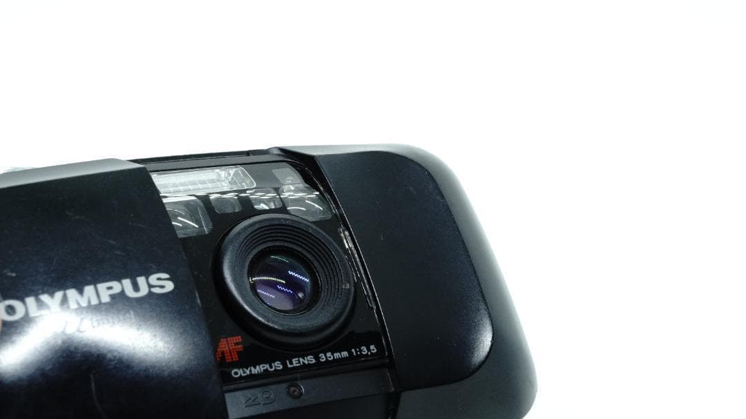 【T2350】 OLYMPUS μ ブラック ① オリンパス ミュー