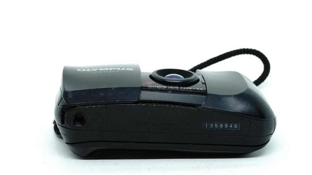 【T2350】 OLYMPUS μ ブラック ① オリンパス ミュー