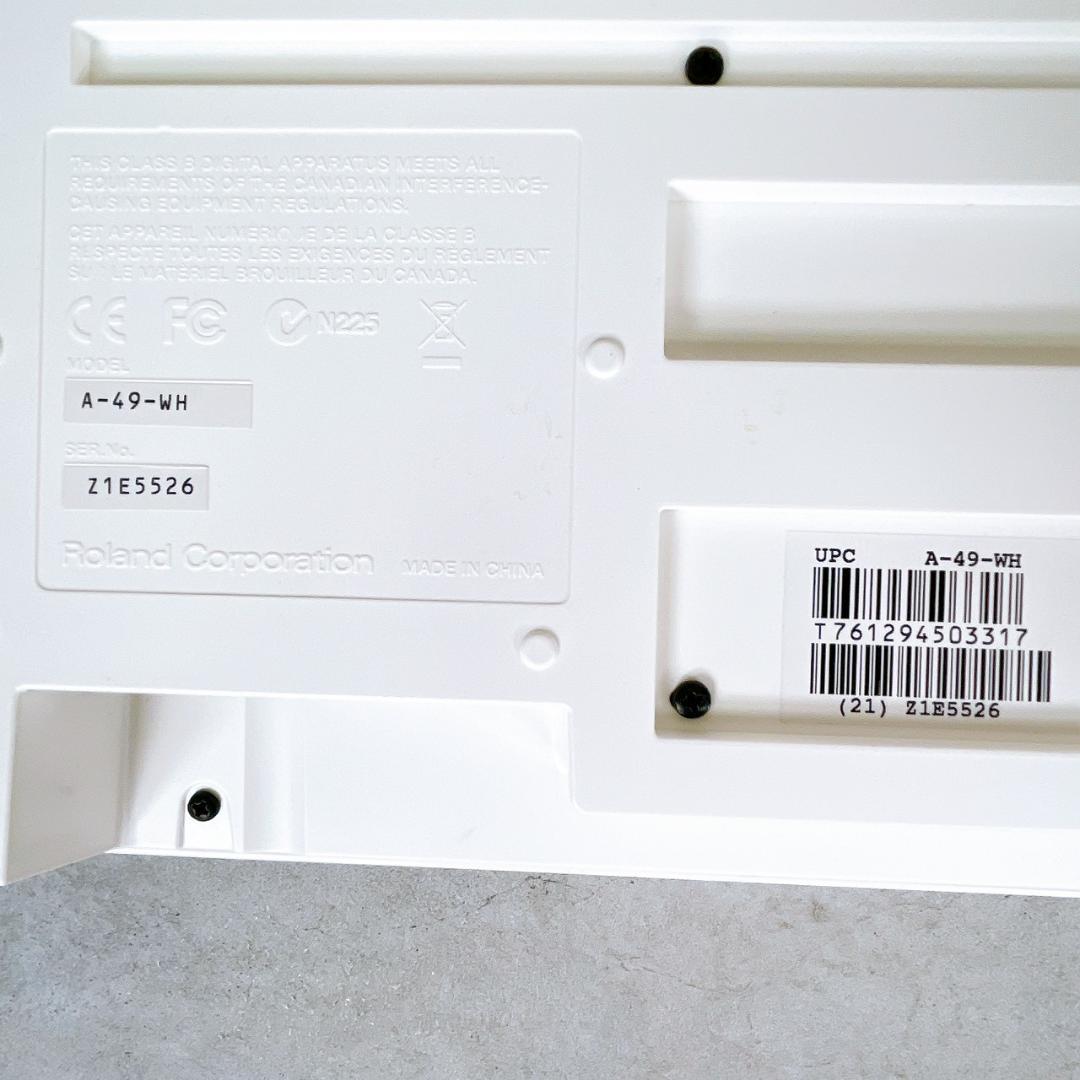 Roland ローランド A-49 MIDIキーボード ホワイト
