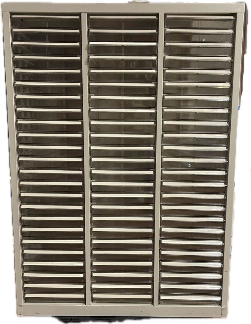 スチール 多段 キャビネット 3列 24段　レターケース