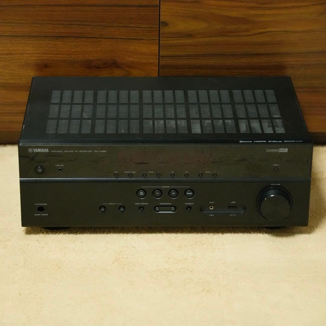 YAMAHA RX-V385 AVアンプ サラウンド 動作確認済み