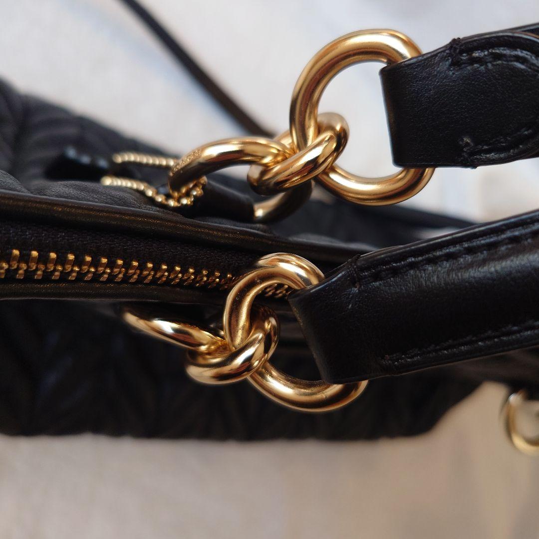 COACH コーチ 2way　レザー ショルダーバッグ