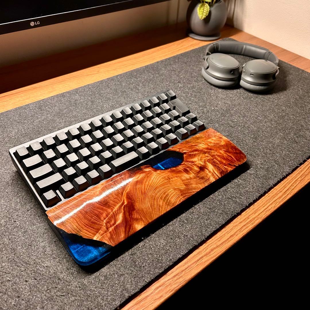 アームレスト パームレスト リストレスト マウスパッド 木製 無垢材 おしゃれ