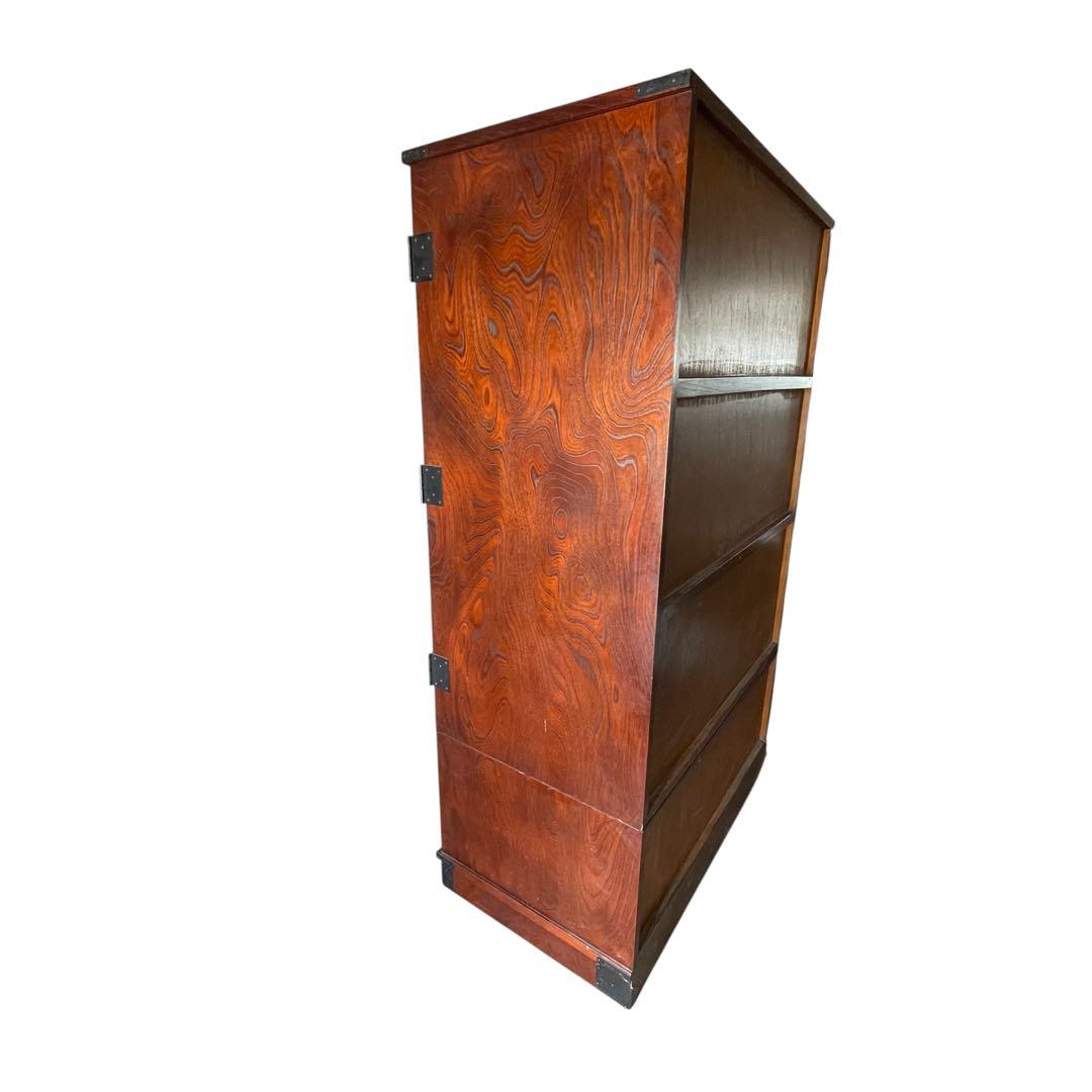 駿河民芸 駿河民藝 ワードローブ 欅材 時代箪笥 昭和レトロ 和製アンティーク