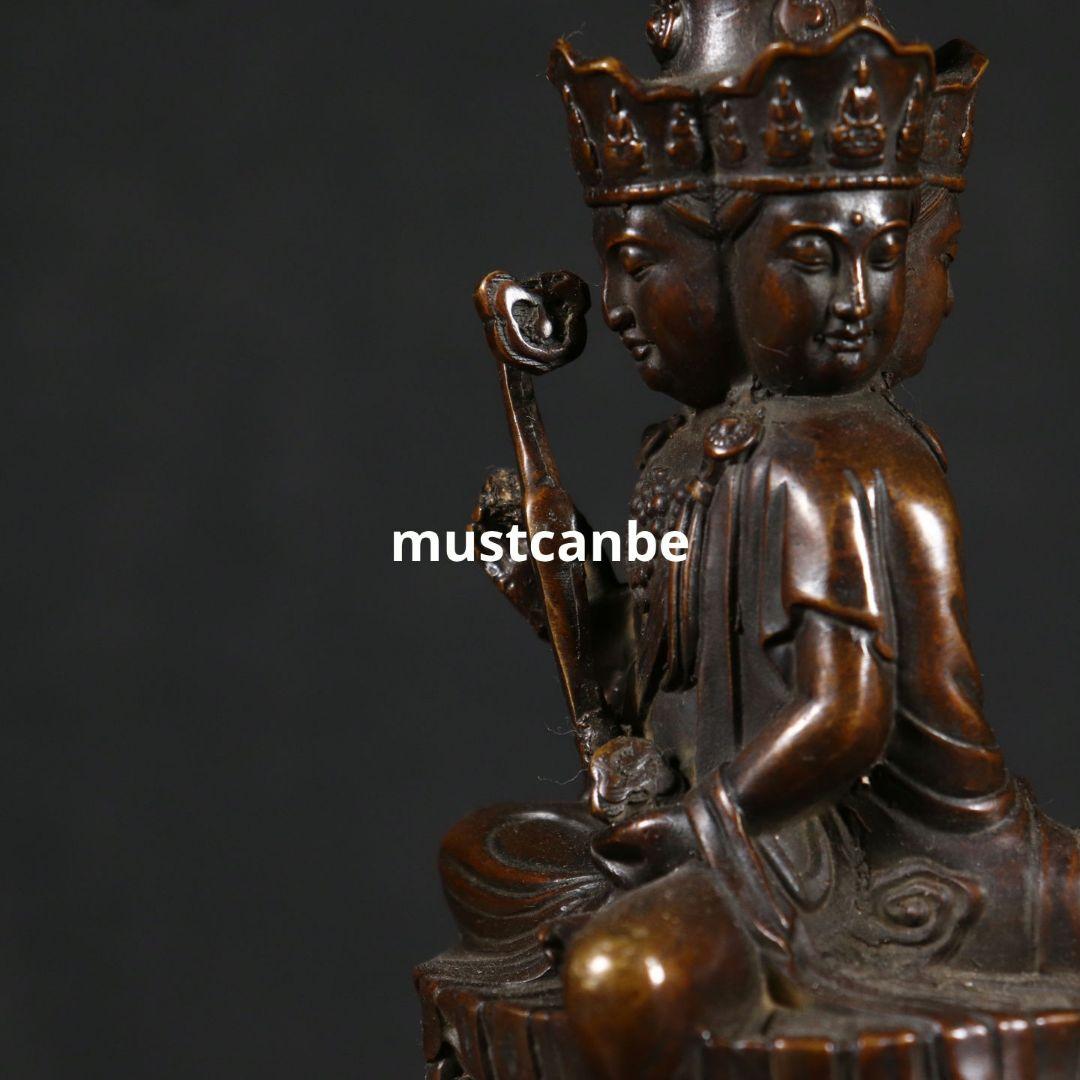 仏教美術 仏像 峨眉山金頂十方普賢菩薩仏像家内 仏堂 に菩薩銅像 安置します