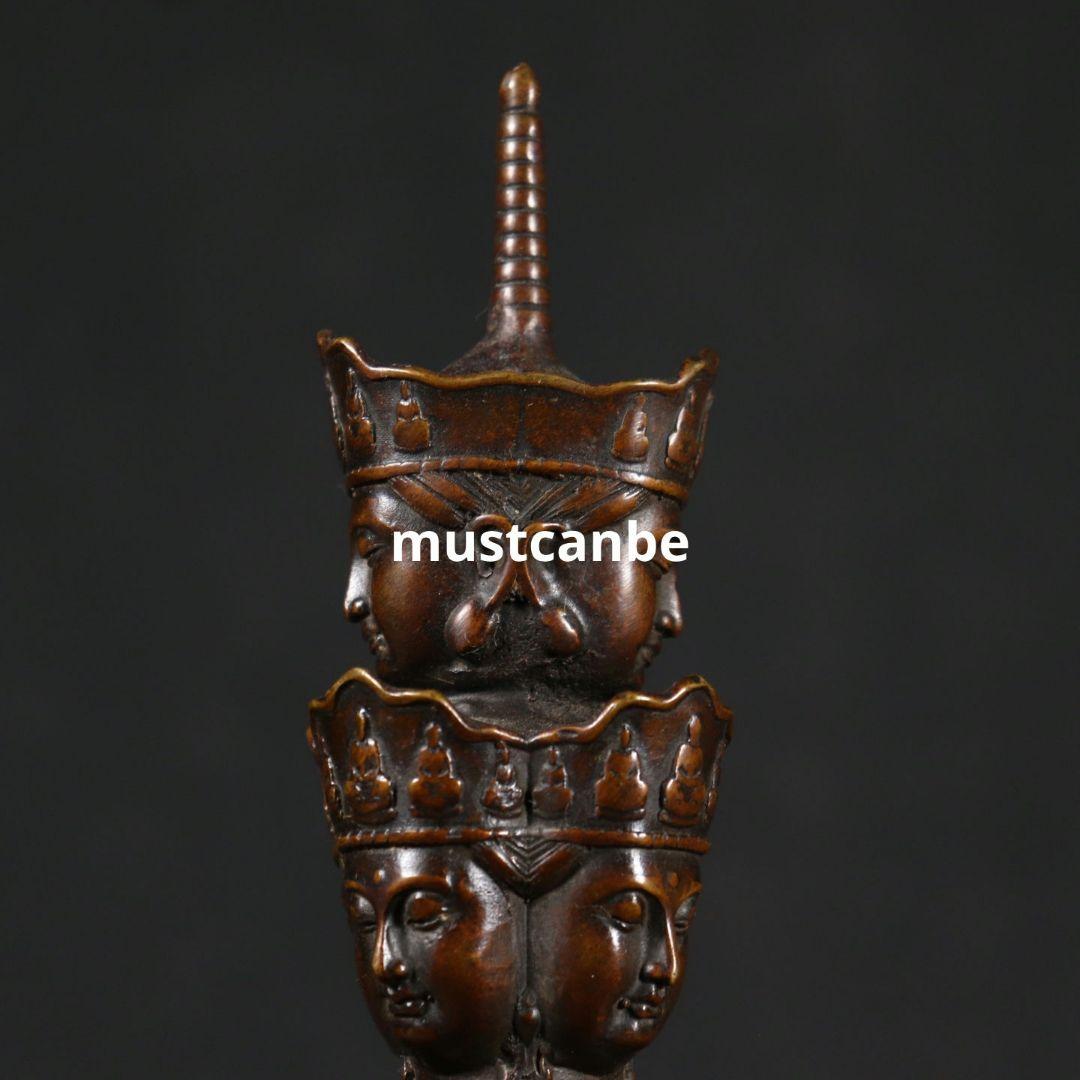 仏教美術 仏像 峨眉山金頂十方普賢菩薩仏像家内 仏堂 に菩薩銅像 安置します