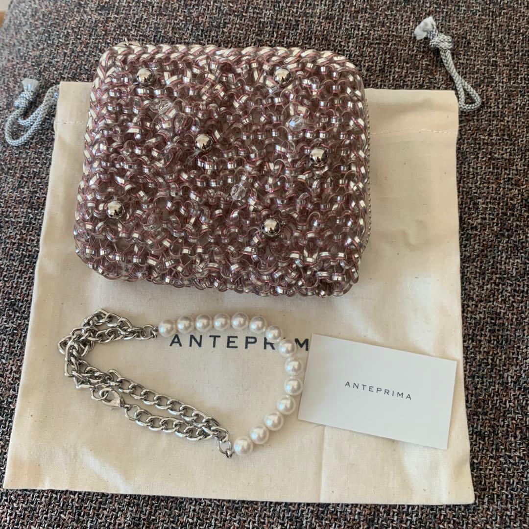 アンテプリマ　ミスクリオパール　ピンク財布