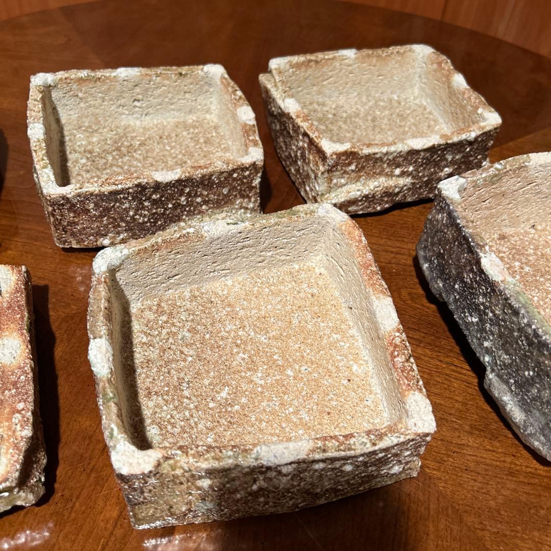 新品①◆作家　澤　克典作　信楽焼　五段重　一点物