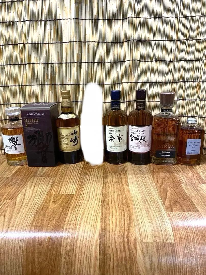 ウィスキーまとめ売り　化粧箱入り