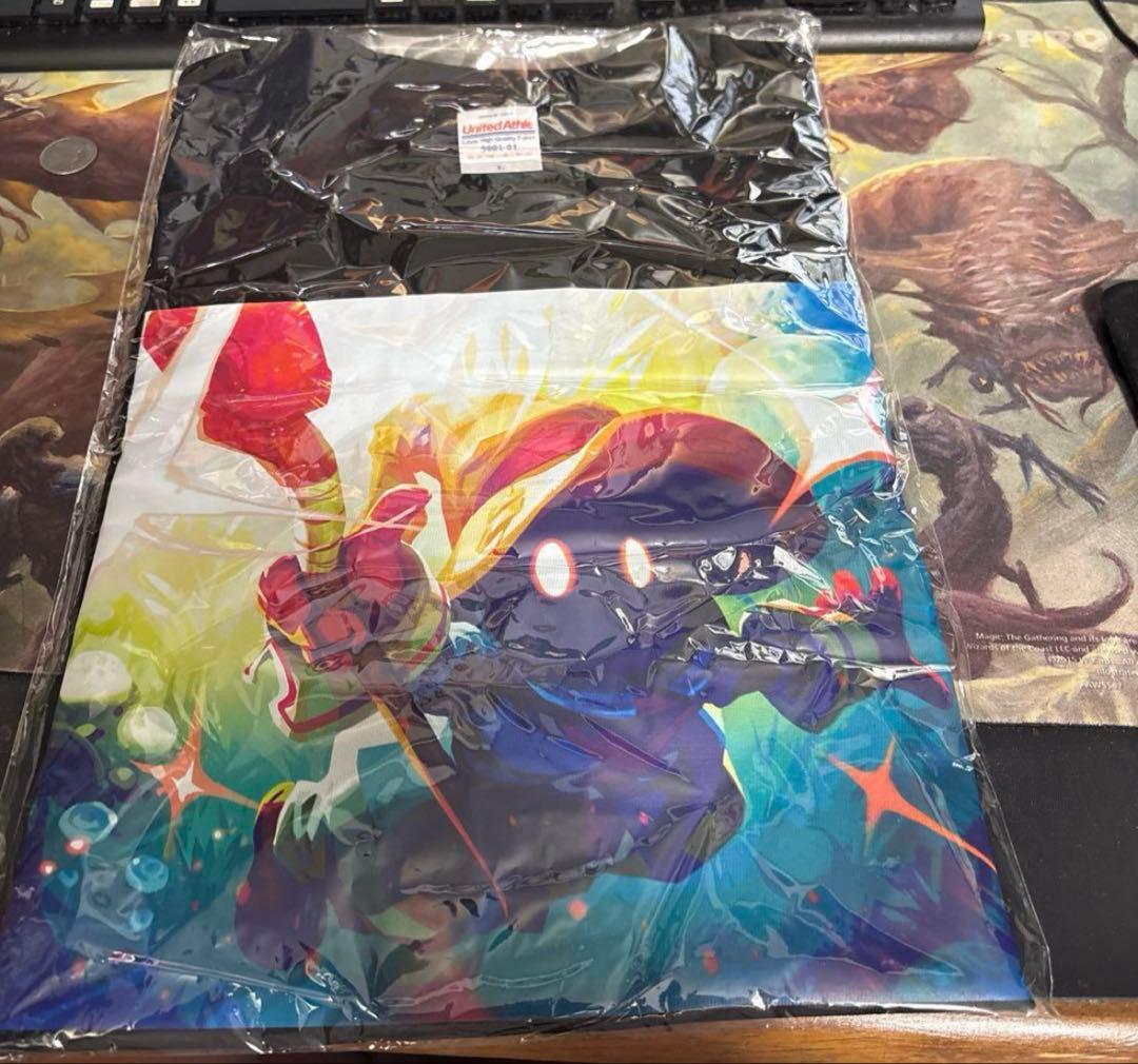 mtg 迷える黒魔道士、ビビ　マジック大戦祭　シャツ　Lサイズ