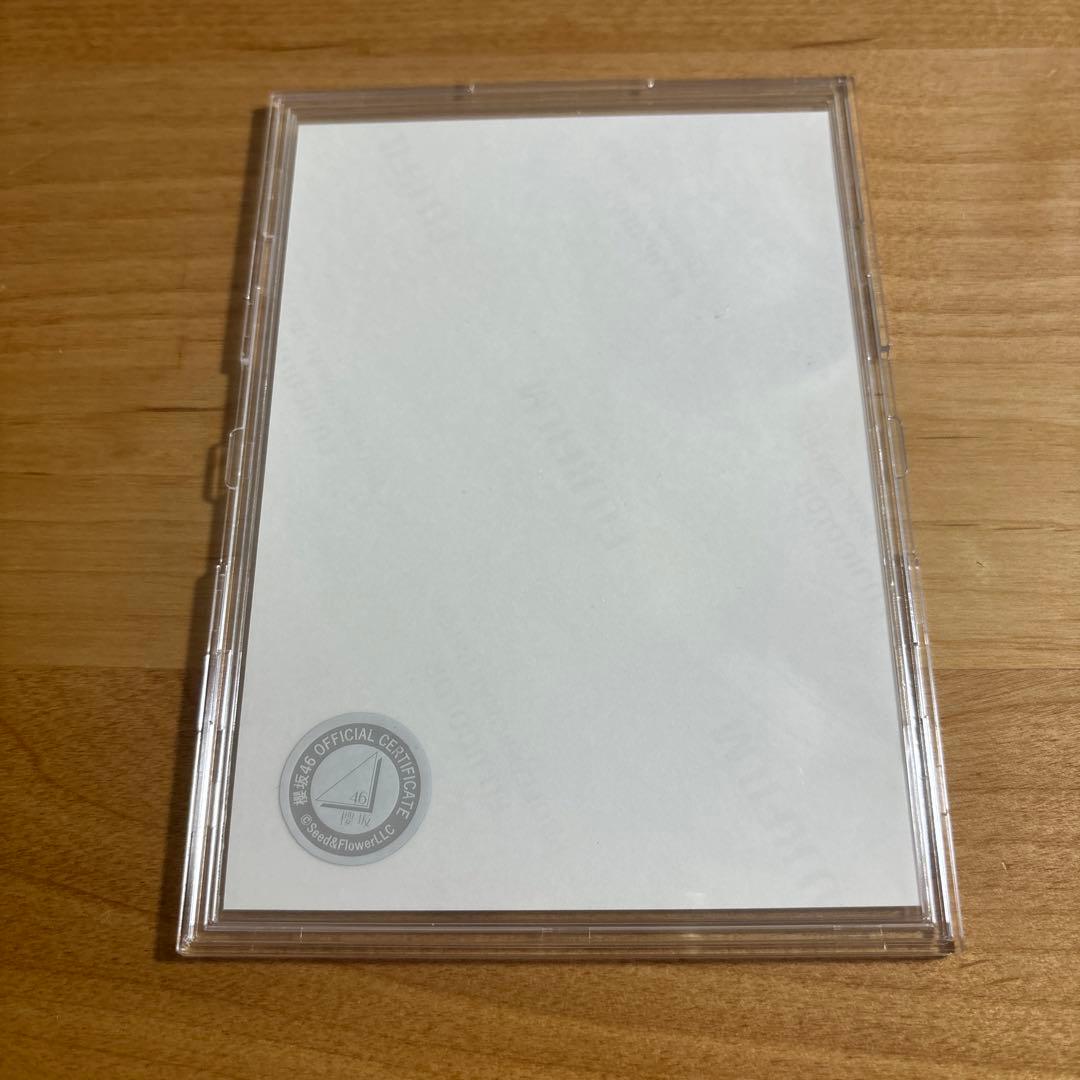 【最終値下げ】櫻坂46 守屋麗奈　直筆　サイン　生写真