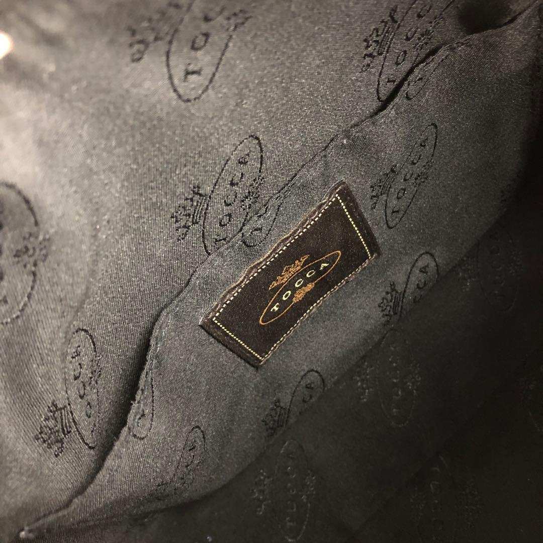 【まゆ ✨】　TOCCA ポシェットバッグ　ショルダーバッグ　グレージュ